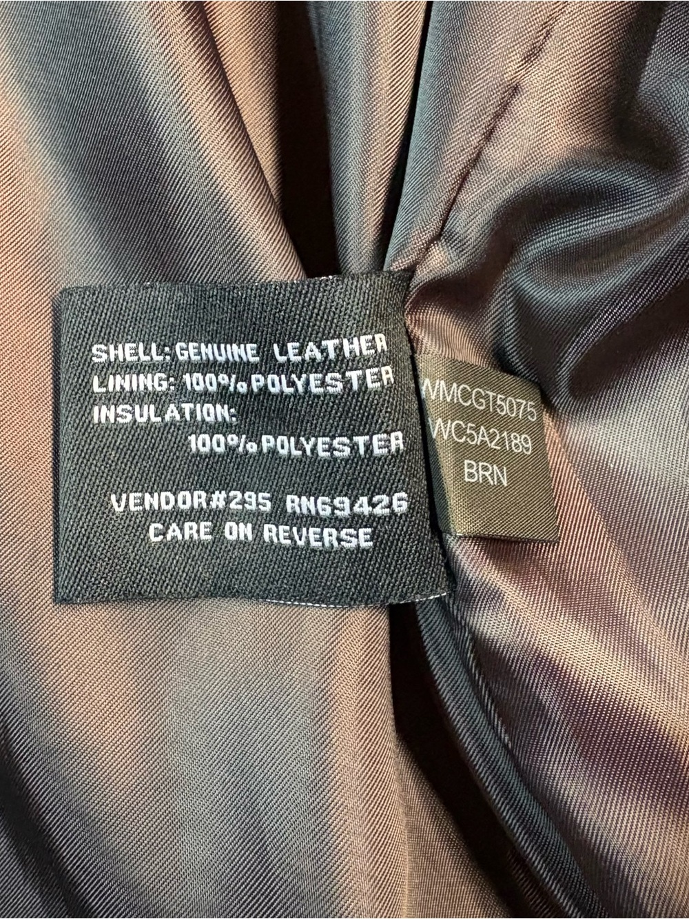 Wilson’s Leather men’s jacket. - Picture 9 of 10